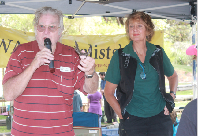 Eric with a thorny devil and diana .png