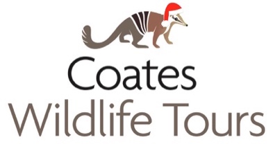 A logo with an animal wearing a hat
Description automatically generated