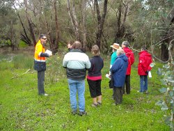 Craig Wansbrough showing Helena rehabilitation